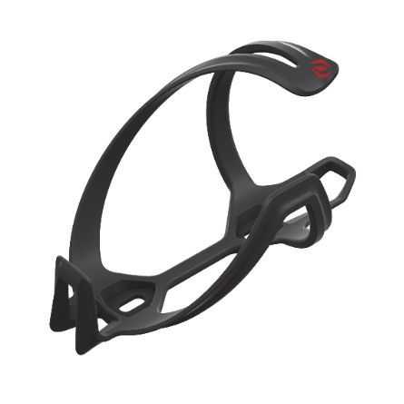 Syncros Porte-Bidon Carbon Tailor Cage 1.0 Droit Noir rouge