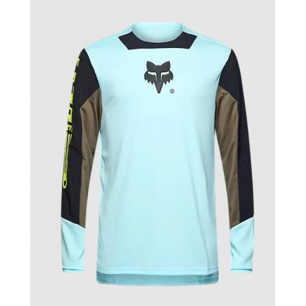 FOX Defend Taunt LS Jersey Blue