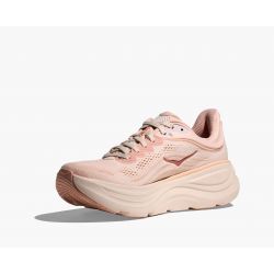 Hoka Bondi 9 Femme Rose latte Rose cream