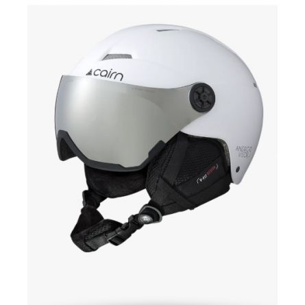 CAIRN Android Visor J Mat white