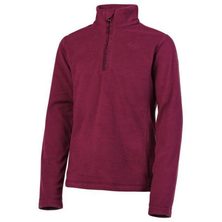 Polaire Protest Mutey 1/4 Zip beet red enfant