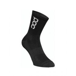 Chaussettes Poc essential Road light socks Black