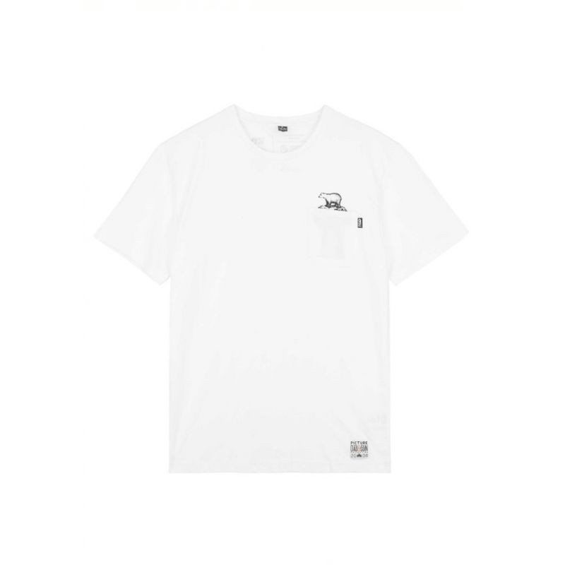 Picture D&S pocket Tee White