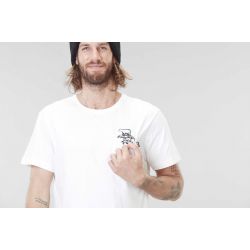 Picture D&S pocket Tee White