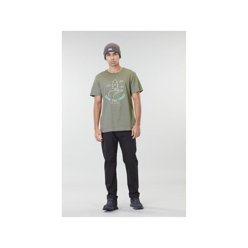 Picture Tree Tee dusty olive