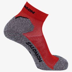 Salomon Socks Speedcross ankle fiery red 
