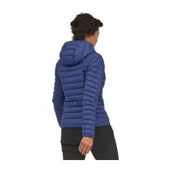 Patagonia Down Sweater Hoody Femme sound blue