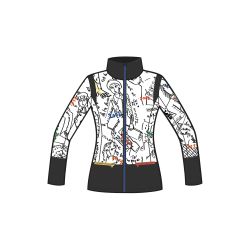Rossignol Climi print jacket femme galaxy