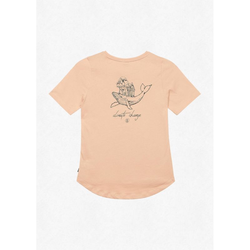 Picture CC Whaleine Tee Femme rose creme