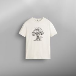 Picture D&S Treehouse tee natural white