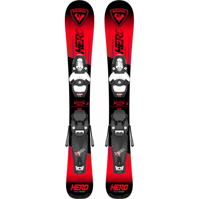 Rossignol HERO KID PRE-DRILLED + Team 4 GW Black