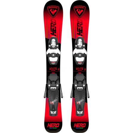 Rossignol HERO KID PRE-DRILLED + Team 4 GW Black