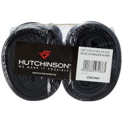 Hutchinson chambre 27.5 x 1.7-2.35 VF Schradre lot de 2