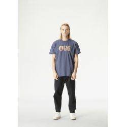 Picture Basement Cork Tee dark blue melange