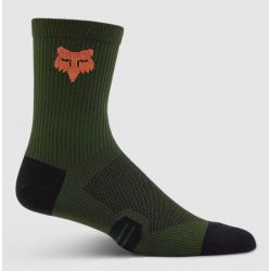 Chaussettes FOX Ranger 6" olive Orange