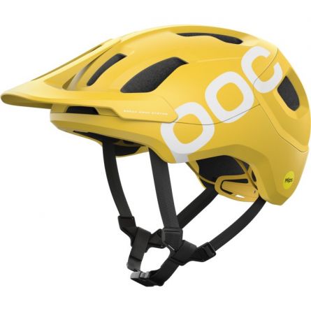 POC Axion Race MIPS Aventurine yellow matt