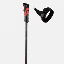 batons Rossignol TACTIC Carbon clip Red